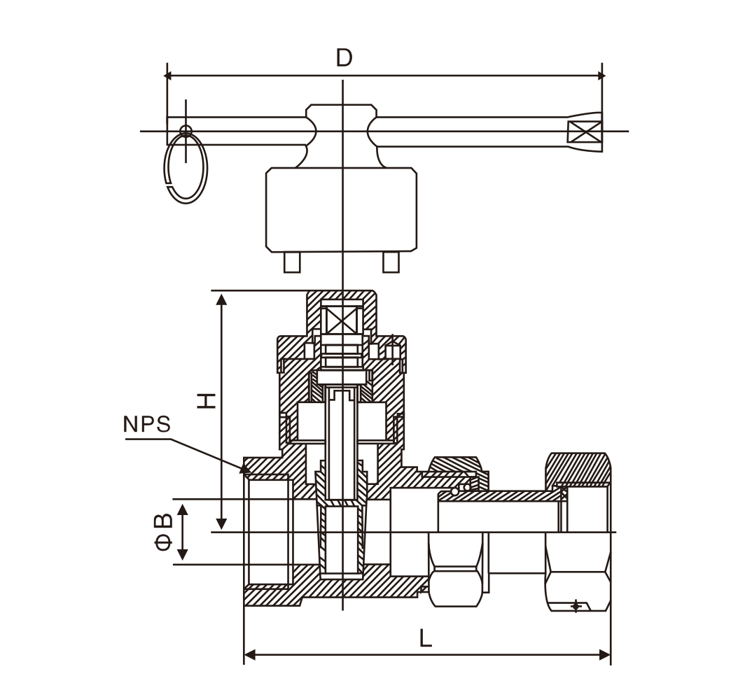 磁性(xìng)鎖閉活接(jiē)止回閘閥(fa)(圖1)