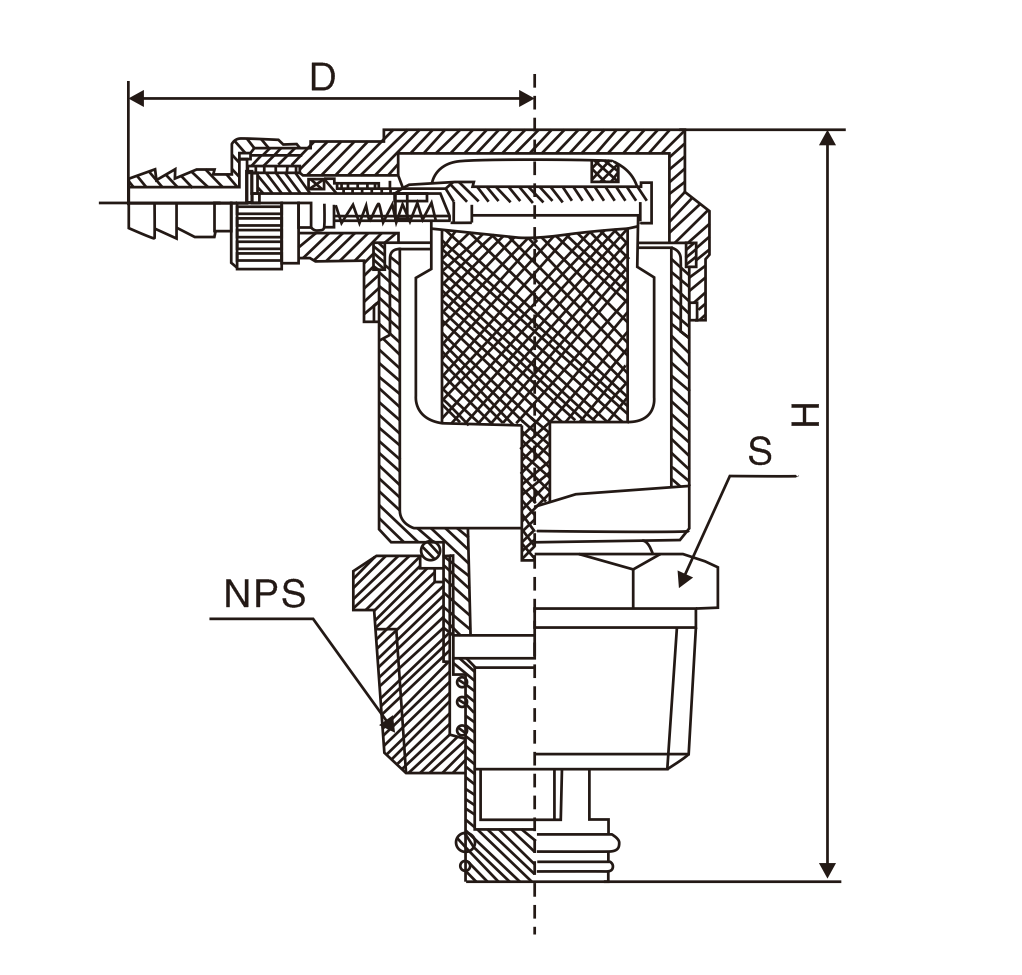 黃(huáng)銅自動(dòng)單向排(pai)氣閥(圖(tu)1)
