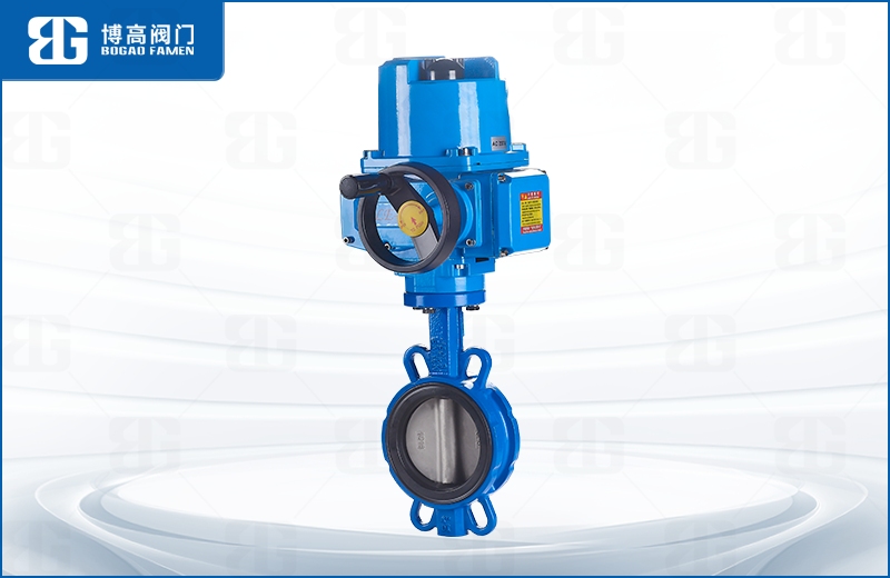 電動(dòng)對夾式中線蝶(dié)閥
