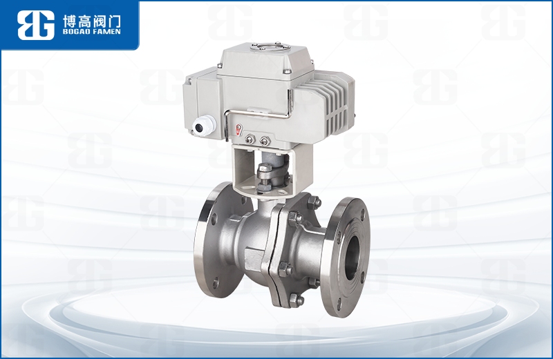 電動不鏽鋼(gang)浮動球閥