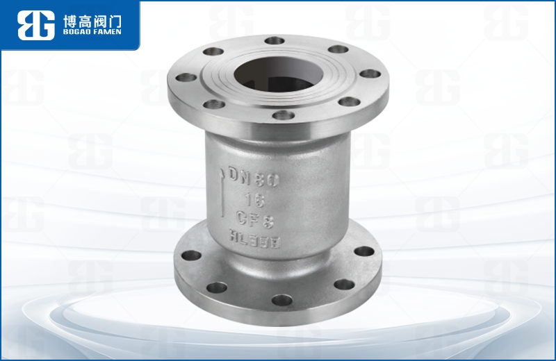 不(bu)鏽鋼立式止回閥(fa)